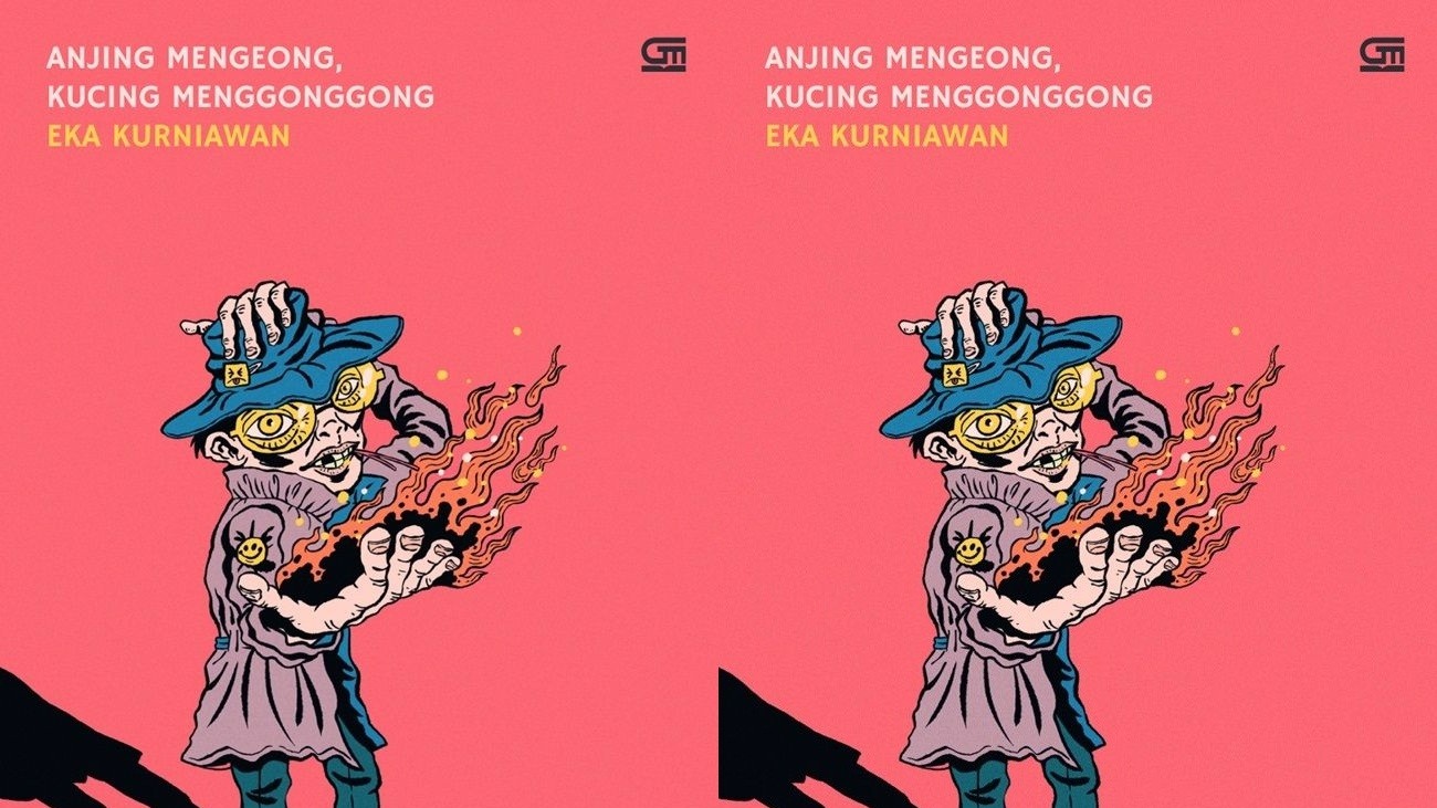 buku anjing mengeong kucing menggonggong